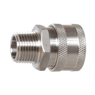 Female Stainless Steel Quick Disconnect x 1/2" MPT