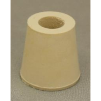 Rubber Stopper - 3 Drilled