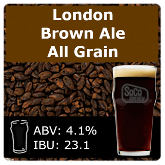 SoCo London Brown Ale - All Grain
