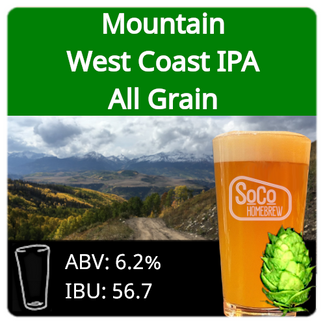SoCo Mountain West Coast IPA - All Grain