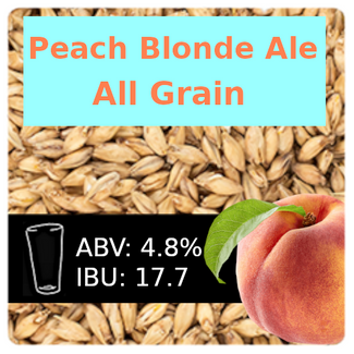 All Grain Peach Blonde Ale