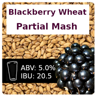 Blackberry Wheat Ale Partial Mash
