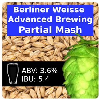 SoCo Berliner Weisse Advanced Brewing Partial Mash Recipe