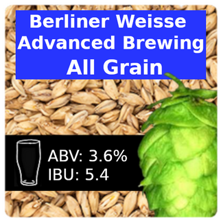 SoCo Berliner Weisse Advanced Brewing All Grain Recipe