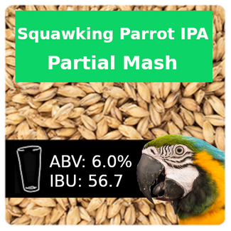 Squawking Parrot IPA Partial Mash Recipe Kit