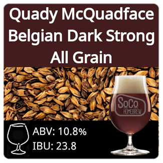 Quady McQuadface Belgian Dark Strong Ale - All Grain