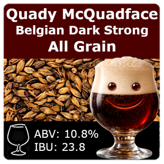 Quady McQuadface Belgian Dark Strong Ale - All Grain