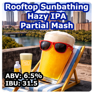 Rooftop Sunbathing Hazy IPA (NEIPA) - Partial Mash