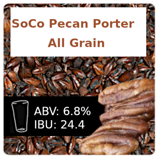 SoCo Pecan Porter All Grain Recipe Kit