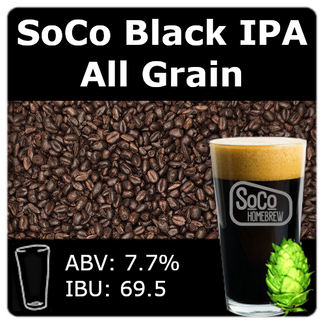 SoCo Black IPA - All Grain