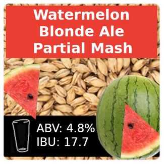 SoCo Watermelon Blonde Partial Mash Recipe Kit