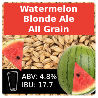 SoCo Watermelon Blonde All Grain Recipe Kit