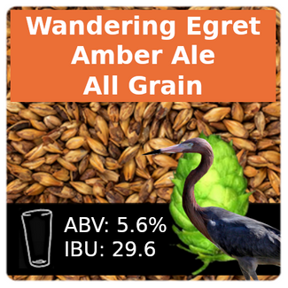 Wandering Egret Amber Ale All Grain  Recipe Kit