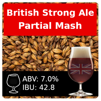 SoCo British Strong Ale Partial Mash Recipe Kit