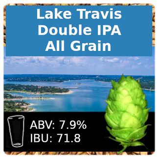 Lake Travis Double IPA All Grain Recipe Kit
