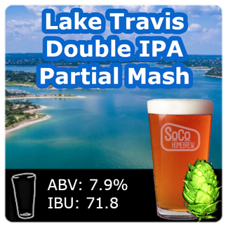 Lake Travis Double IPA - Partial Mash