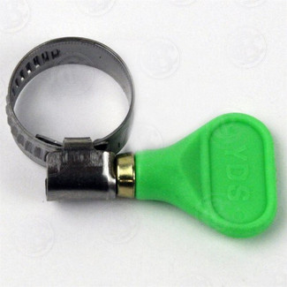 Easy Turn Clamp for 3/4" OD Tubing (Green)