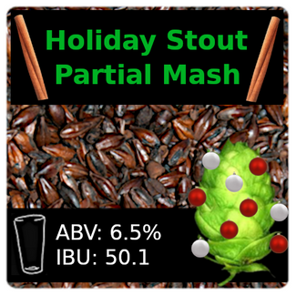 SoCo Holiday Stout Partial Mash Recipe Kit