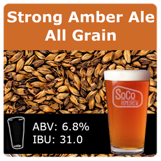 SoCo Strong Amber Ale - All Grain