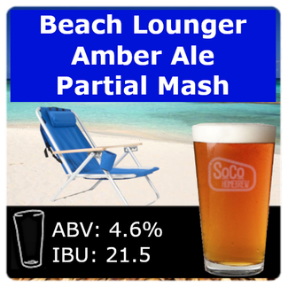 Beach Lounger Amber Ale - Partial Mash