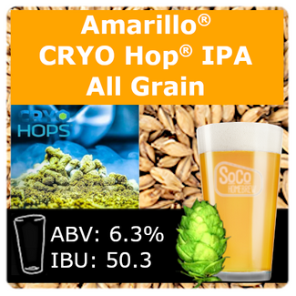 SoCo Amarillo® Cryo Hop® IPA - All Grain
