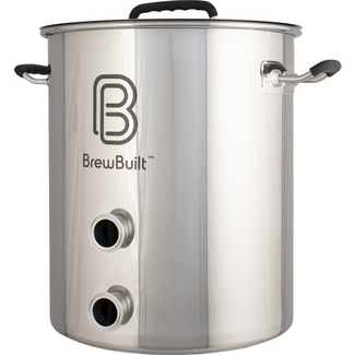 10 Gallon BrewBuilt™ Brewing Kettle with 2 Tri-Clamp Ports