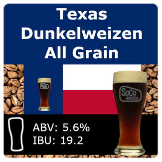 SoCo Texas Dunkelweizen - All Grain