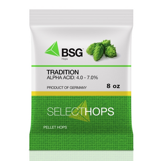 TRADITION HOP PELLETS (GERMAN) - 8 oz