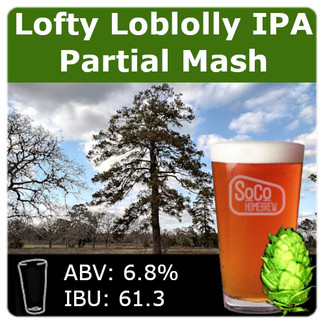 Lofty Loblolly IPA - Partial Mash