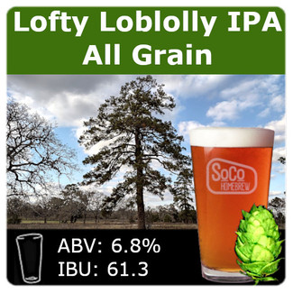 Lofty Loblolly IPA - All Grain