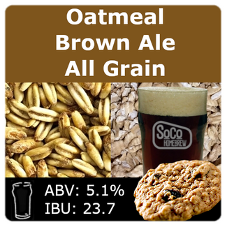 Oatmeal Brown Ale - All Grain