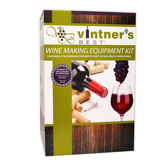 Deluxe Winemaking Equipment Kit With PET Carboy