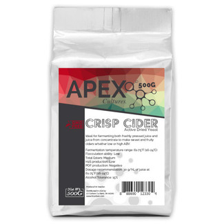 APEX Cultures Crisp Cider Yeast - 500 gram