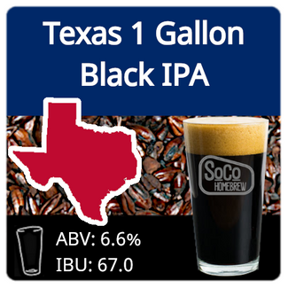 Texas 1 Gallon Black IPA