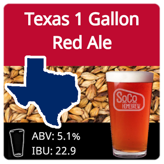 Texas 1 Gallon Red Ale