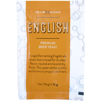 CellarScience® English Ale Dry Yeast - 12 gram