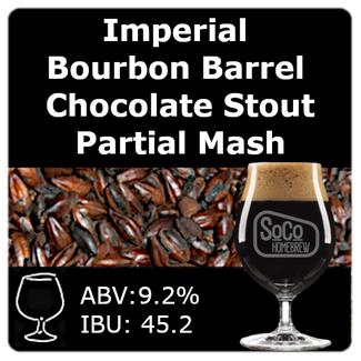 Imperial Bourbon Barrel Chocolate Stout - Partial Mash