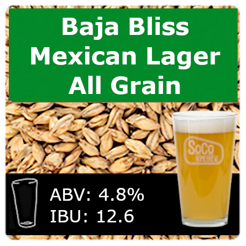 Baja Bliss Mexican Lager - All Grain