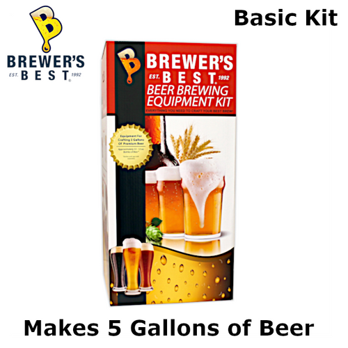 Brewers Best Basic Homebrew Starter Kit - 5 Gallon