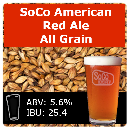 SoCo American Red Ale - All Grain