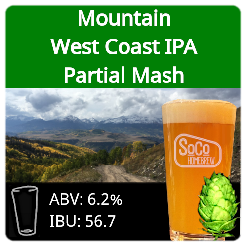 SoCo Mountain West Coast IPA - Partial Mash