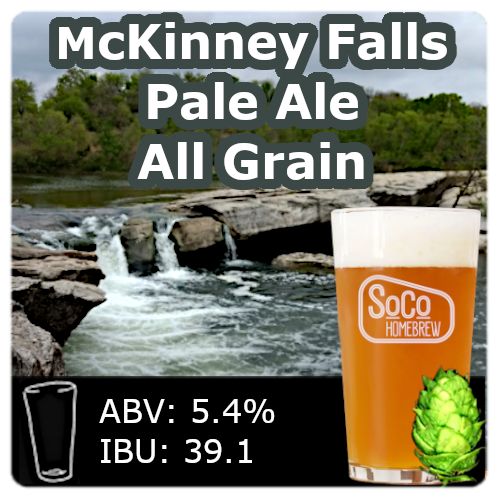 McKinney Falls Pale Ale - All Grain