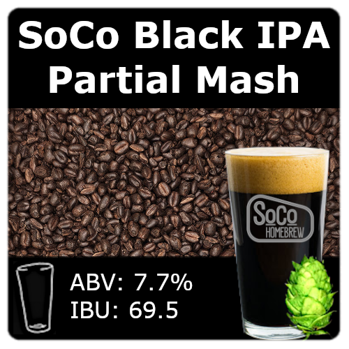 SoCo Black IPA - Partial Mash