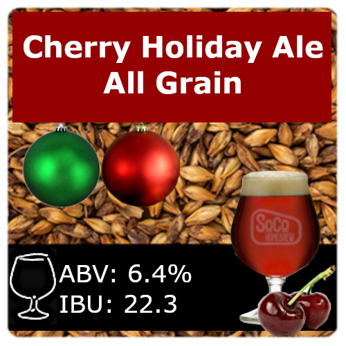 Cherry Holiday Ale - All Grain