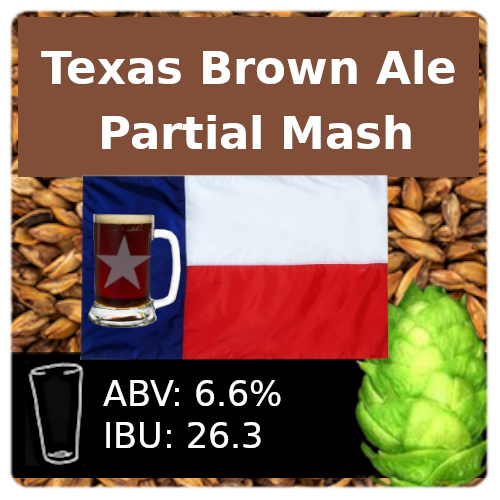 SoCo Texas Brown Ale Partial Mash Recipe Kit