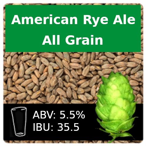 SoCo American Rye Ale All Grain Recipe Kit