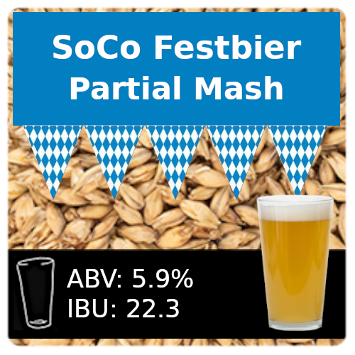 SoCo Festbier Partial Mash Recipe Kit