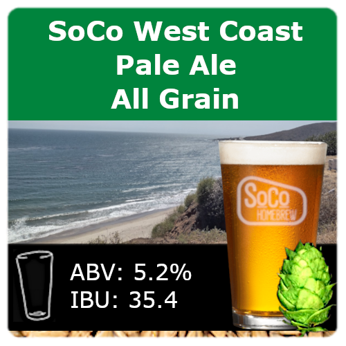 SoCo West Coast Pale - All Grain