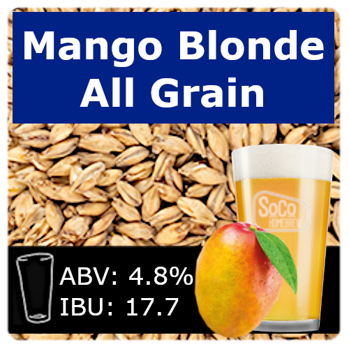 SoCo Mango Blonde Ale - All Grain