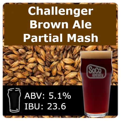 SoCo Challenger Brown Ale - Partial Mash